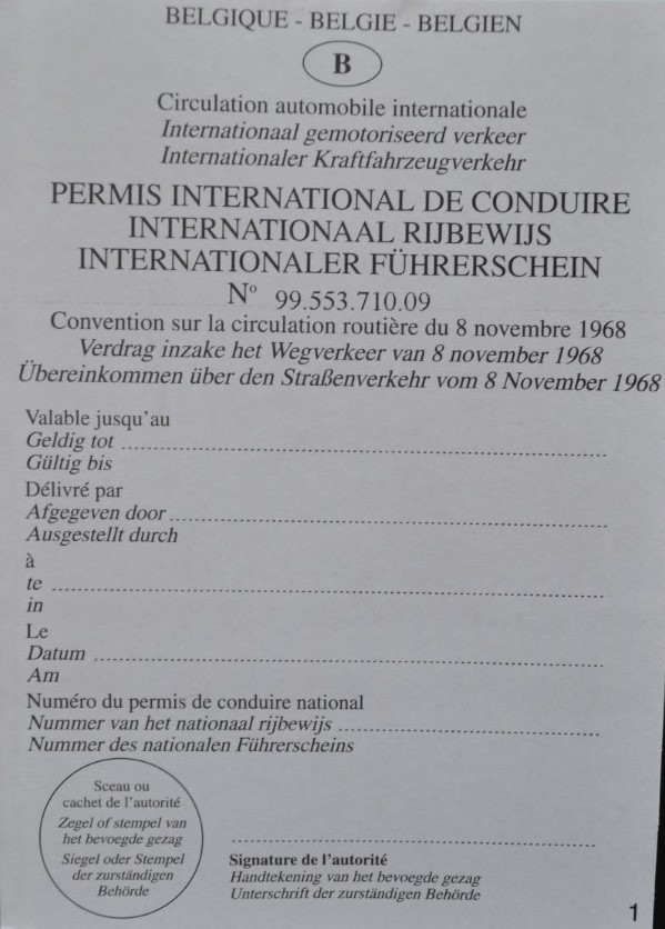 Internationaal rijbewijs