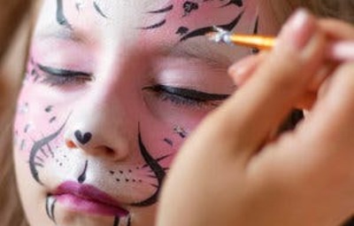 Workshop kindergrime: thema carnaval (gevorderden)