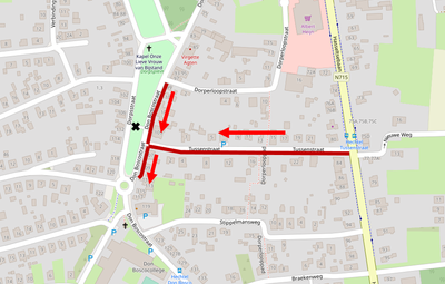 Gewijzigde verkeerssituatie in de Tussenstraat en een deel van de Don Boscostraat