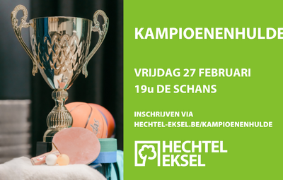 Oproep Kampioenhulde: Geef jullie sportkampioenen door