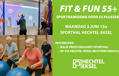 Fit en fun 55+: beleef een actieve en gezellige namiddag