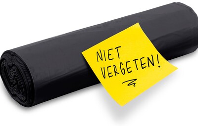 Haal je huisvuilzakken tegoed af vanaf 23 februari