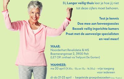 Valpreventiebeurs ‘Langer veilig thuis’ (20 t.e.m. 23 april)